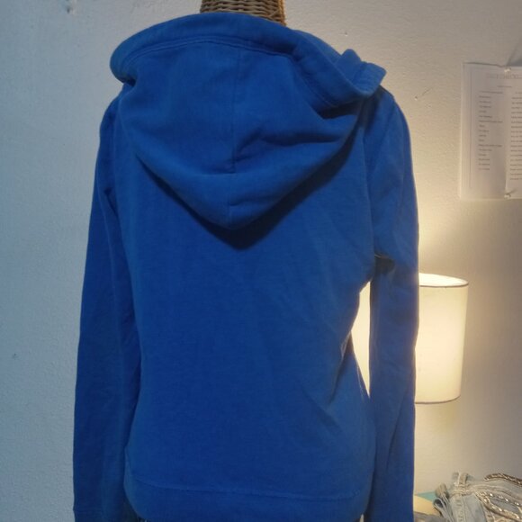 (Barley worn) Blue & Yellow Authentic Hollister Zip Up Jacket - Picture 3 of 3